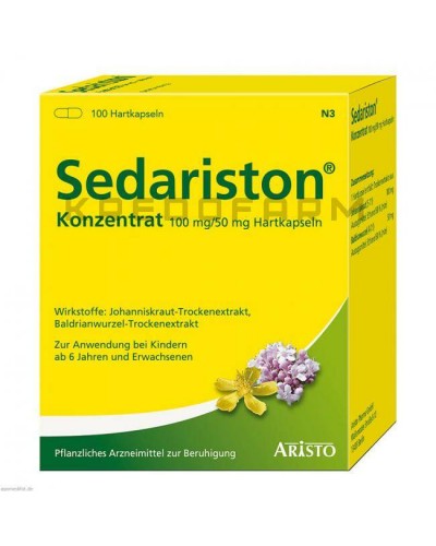 Седаристон жидкость, капсулы ● Sedariston