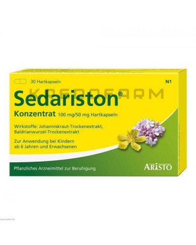 Седаристон жидкость, капсулы ● Sedariston