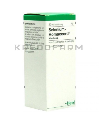 Селеніум Гомаккорд ампули, краплі ● Selenium Homaccord