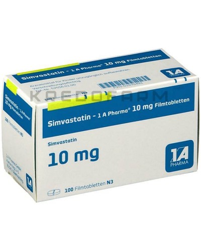 Симвастатин таблетки ● Simvastatin