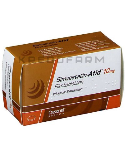 Симвастатин таблетки ● Simvastatin