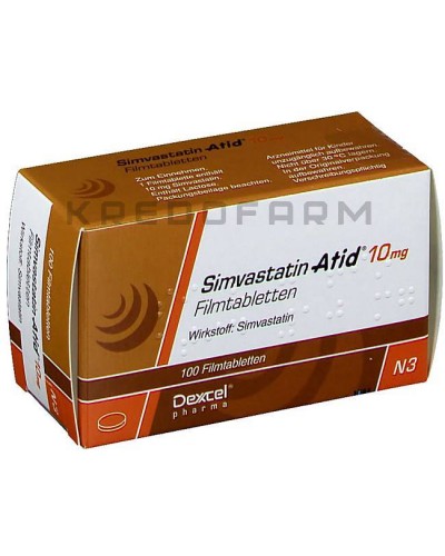 Симвастатин таблетки ● Simvastatin