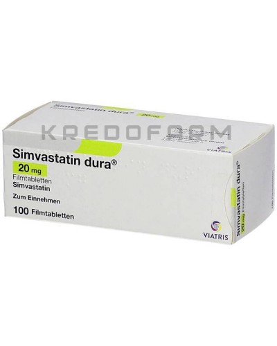 Симвастатин таблетки ● Simvastatin