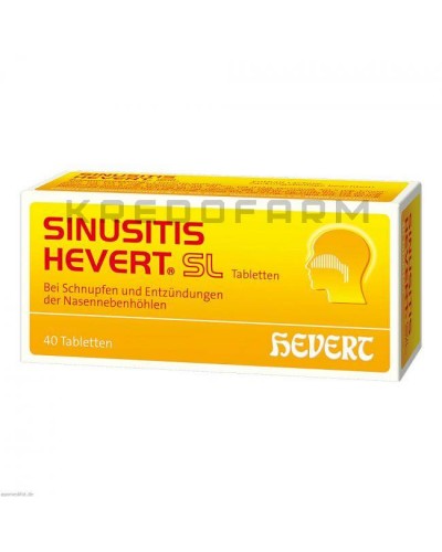 Синусит ампулы, таблетки ● Sinusitis