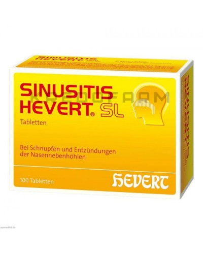 Синусит ампули, таблетки ● Sinusitis