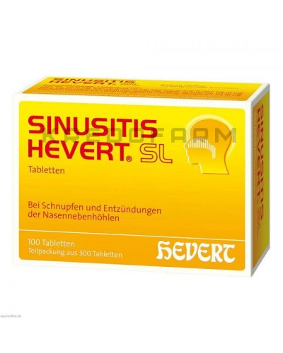 Синусит ампули, таблетки ● Sinusitis