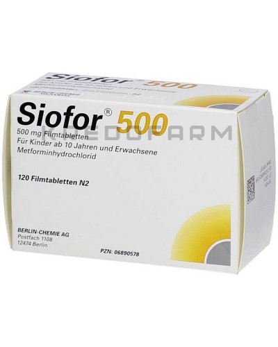 Сиофор таблетки ● Siofor