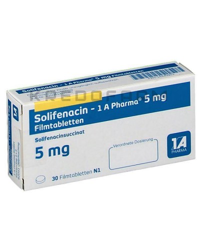 Солифенацин таблетки ● Solifenacin