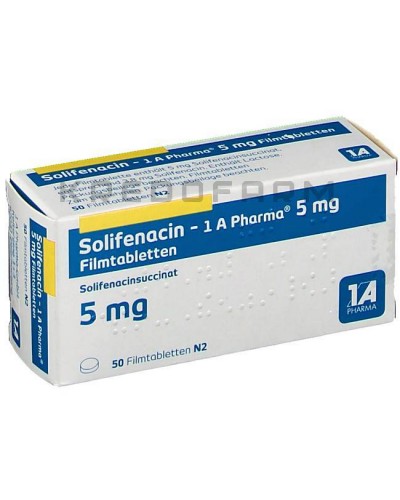 Солифенацин таблетки ● Solifenacin