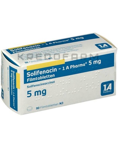 Солифенацин таблетки ● Solifenacin