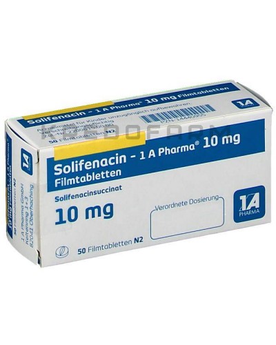 Солифенацин таблетки ● Solifenacin