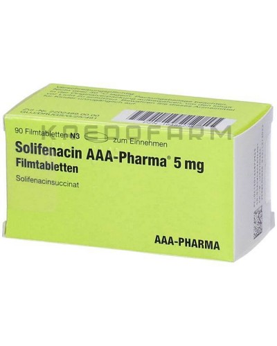 Солифенацин таблетки ● Solifenacin