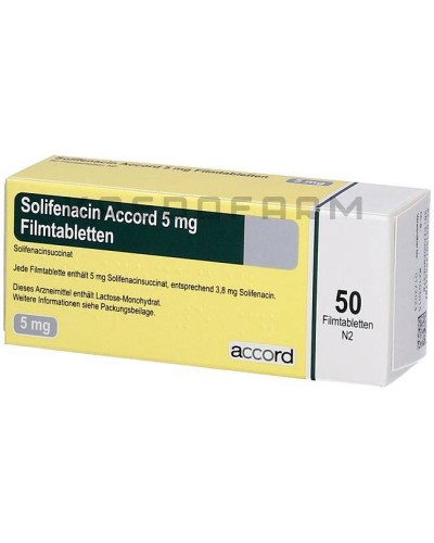 Солифенацин таблетки ● Solifenacin