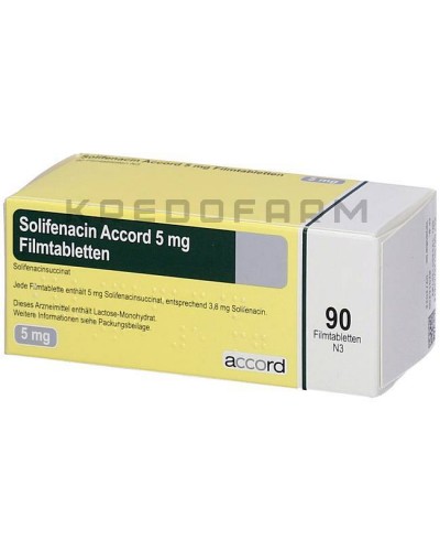 Солифенацин таблетки ● Solifenacin