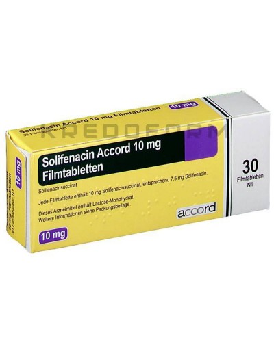 Солифенацин таблетки ● Solifenacin