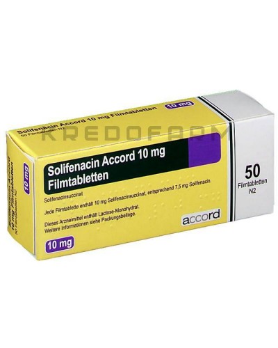 Солифенацин таблетки ● Solifenacin