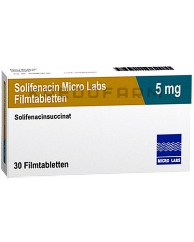 Солифенацин таблетки ● Solifenacin