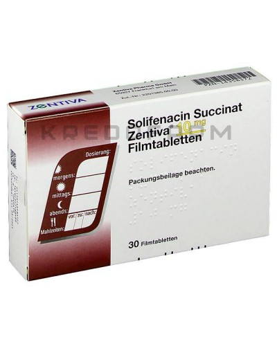 Соліфенацин Сукцинат таблетки ● Solifenacin Succinat