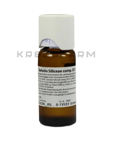 Солюціо Силіцеа ампули, розчин ● Solutio Siliceae