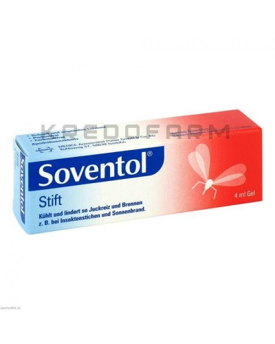 Совентол гель, крем, спрей ● Soventol