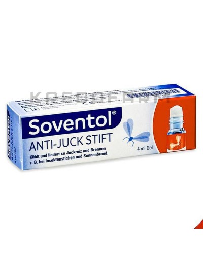 Совентол гель, крем, спрей ● Soventol