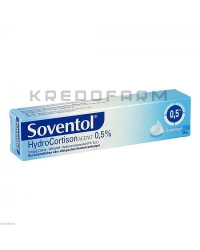 Совентол гель, крем, спрей ● Soventol