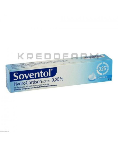 Совентол гель, крем, спрей ● Soventol