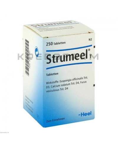 Струмель капли, таблетки ● Strumeel