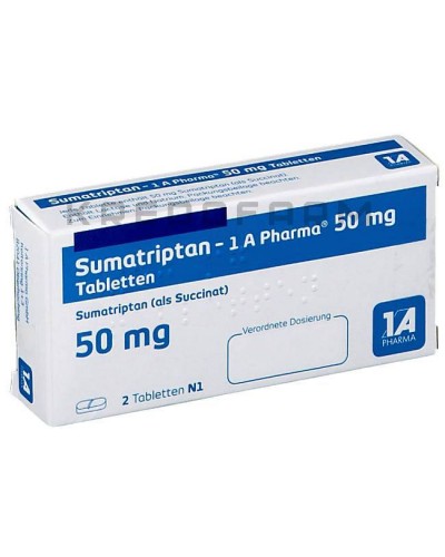 Суматриптан таблетки ● Sumatriptan