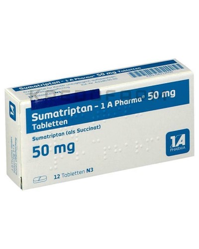 Суматриптан таблетки ● Sumatriptan