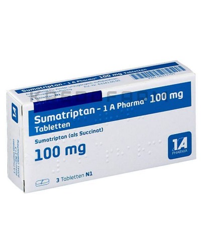 Суматриптан таблетки ● Sumatriptan