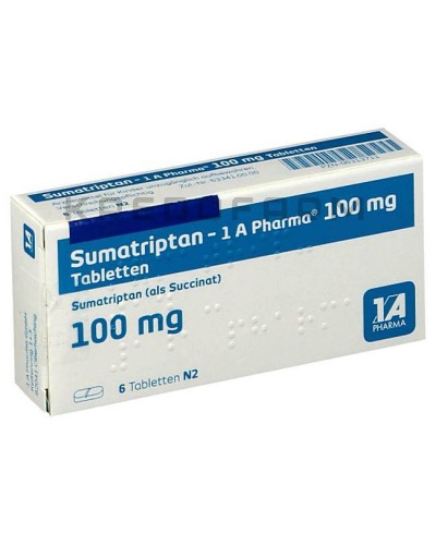 Суматриптан таблетки ● Sumatriptan