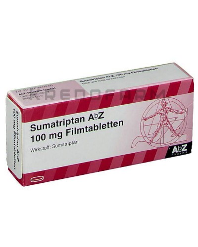 Суматриптан таблетки ● Sumatriptan