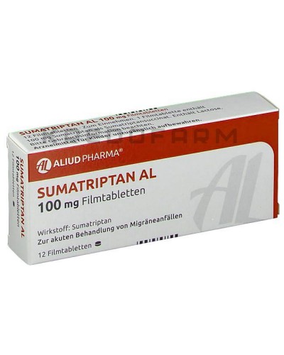 Суматриптан таблетки ● Sumatriptan