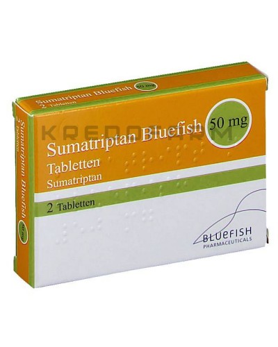 Суматриптан таблетки ● Sumatriptan