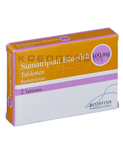 Суматриптан таблетки ● Sumatriptan