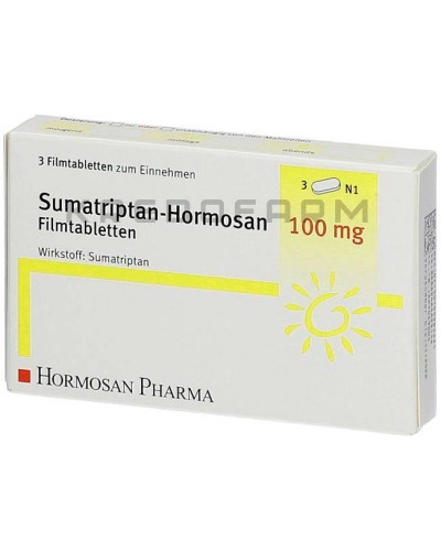 Суматриптан таблетки ● Sumatriptan