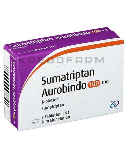 Суматриптан таблетки ● Sumatriptan