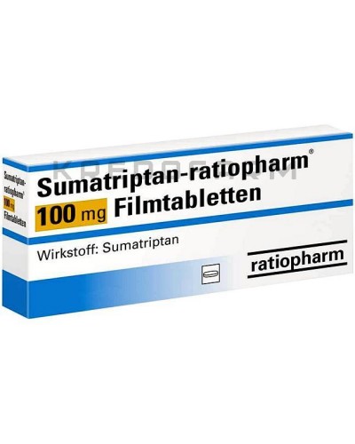 Суматриптан таблетки ● Sumatriptan