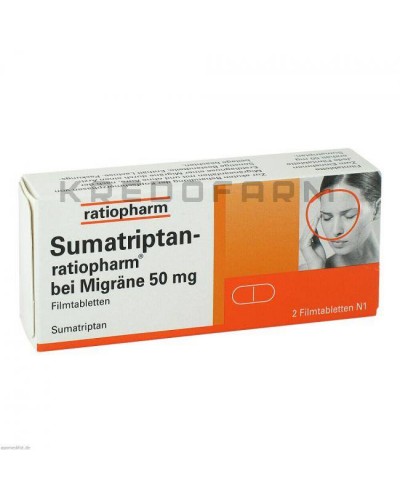 Суматриптан таблетки ● Sumatriptan