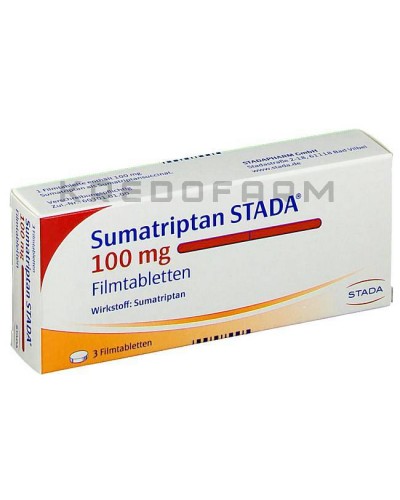 Суматриптан таблетки ● Sumatriptan