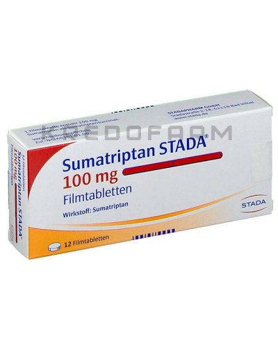 Суматриптан таблетки ● Sumatriptan