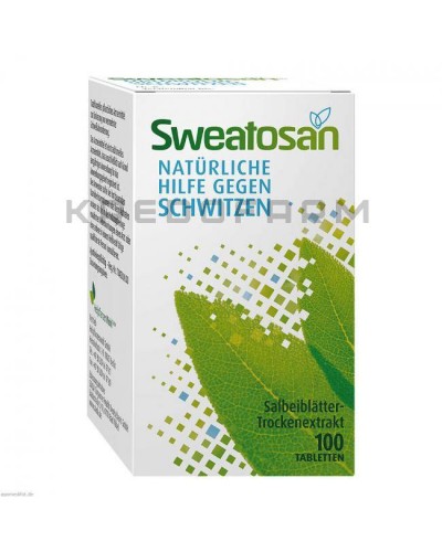 Светосан таблетки ● Sweatosan