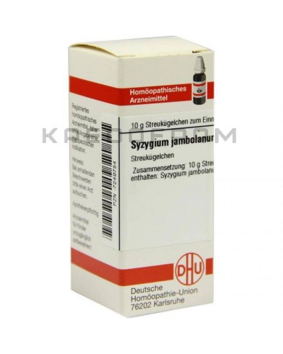 Сизигиум Джамболанум ампулы, глобули, раствор, таблетки ● Syzygium Jambolanum