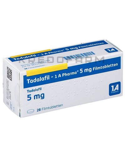 Тадалафил таблетки ● Tadalafil