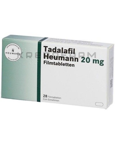 Тадалафил таблетки ● Tadalafil