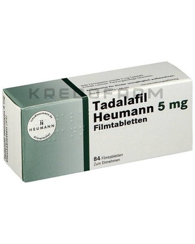 Тадалафил таблетки ● Tadalafil