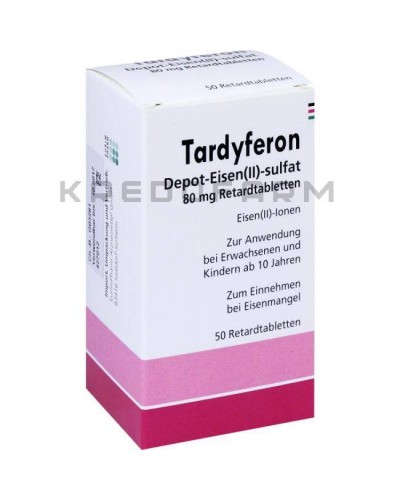 Тардиферон таблетки ● Tardyferon