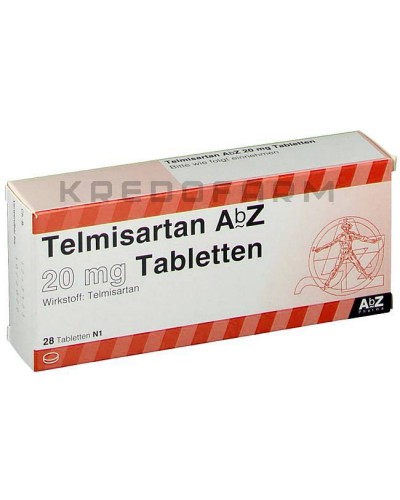 Телмисартан таблетки ● Telmisartan