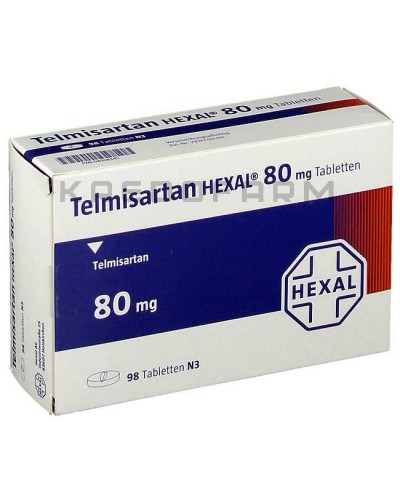 Телмисартан таблетки ● Telmisartan